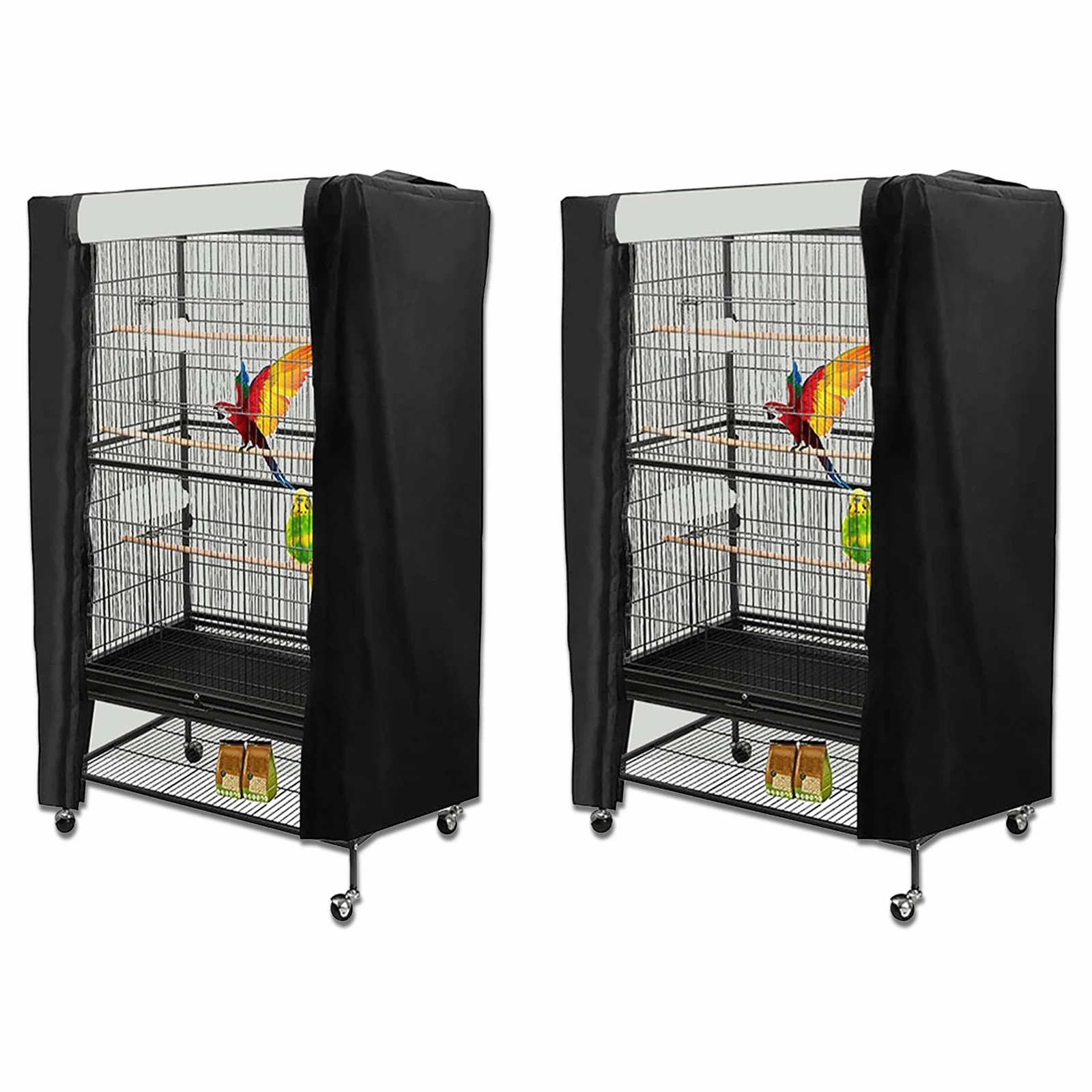 Universal Bird Cage Cover Black-Out Birdcage Cover Breathable Washable Birdcage Shade Shield Guard Parrot Cage Protector
Universal Bird Cage Cover Black-Out Birdcage Cover Breathable Washable Birdcage Shade Shield Guard Parrot Cage Protector