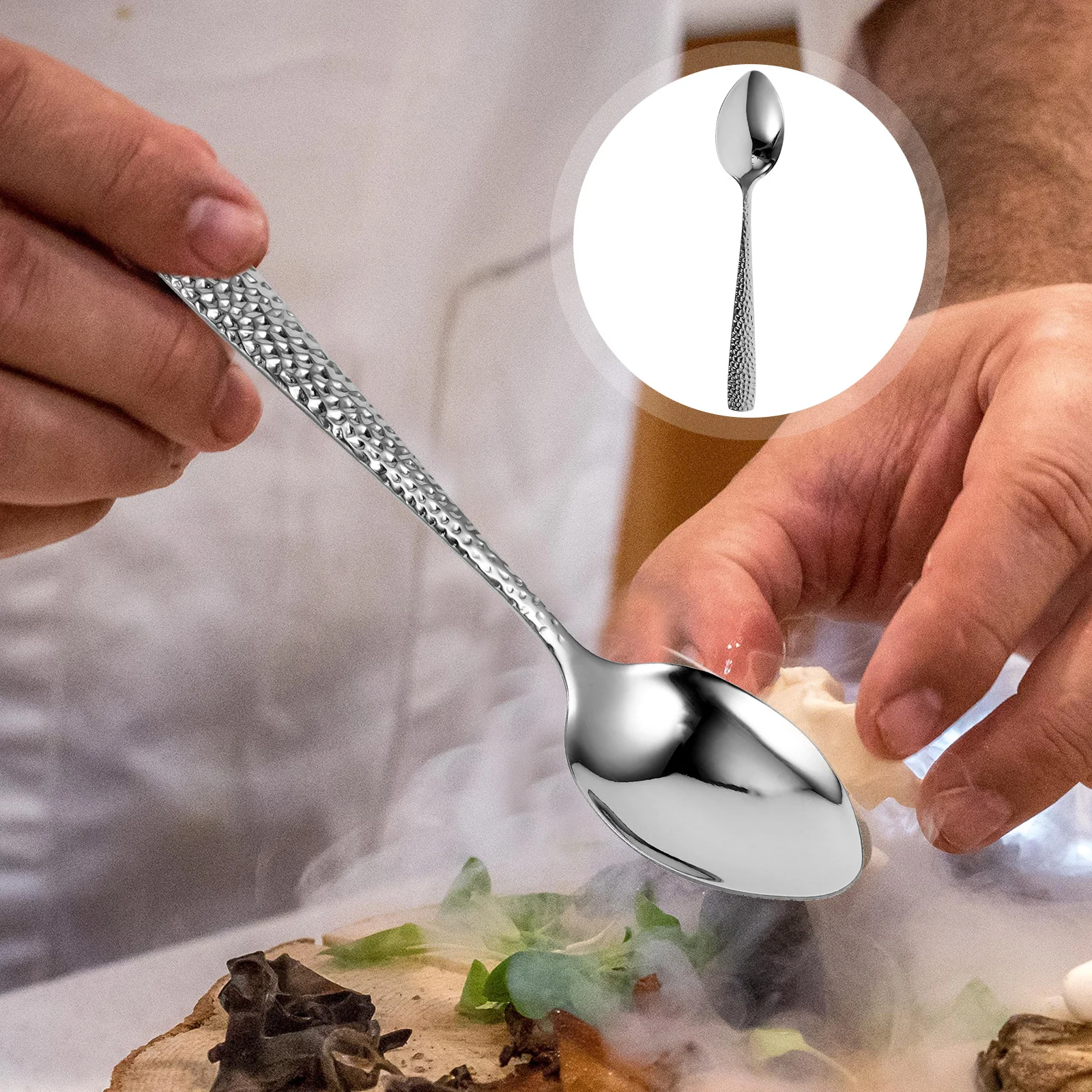Soup Spoon Stainless Steel Ice Cream Spoon Milk Coffee Spoon Dessert Scoop Party Serving Spoon
Soup Spoon Stainless Steel Ice Cream Spoon Milk Coffee Spoon Dessert Scoop Party Serving Spoon