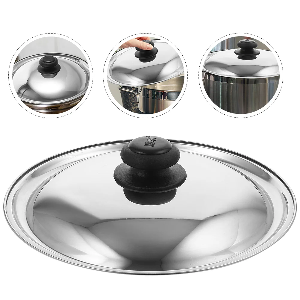 Replacement Lid Pan Cover For Pots Pot Lid Pot Cover Frying Pan Lid for Hotel Replace Protection Restaurant
Replacement Lid Pan Cover For Pots Pot Lid Pot Cover Frying Pan Lid for Hotel Replace Protection Restaurant