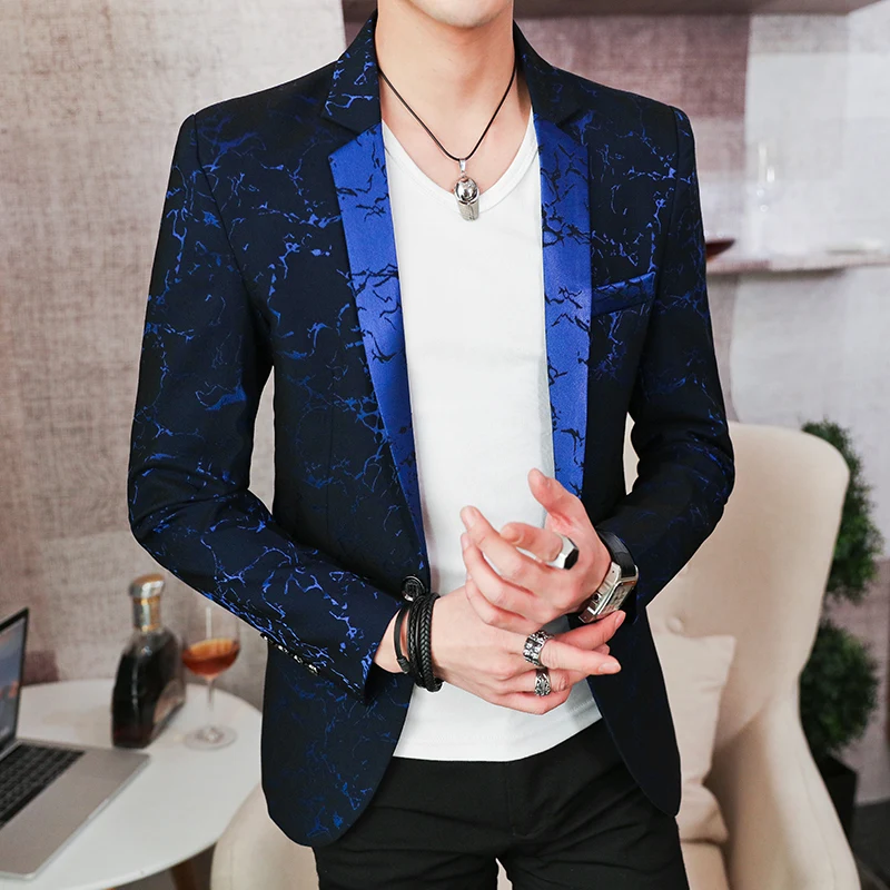 Banquet Party Men Suit Jacket Evening Dress Fashion Jacquard Casual Business Blazers Slim Fit Male Wedding Dress Coat
Banquet Party Men Suit Jacket Evening Dress Fashion Jacquard Casual Business Blazers Slim Fit Male Wedding Dress Coat