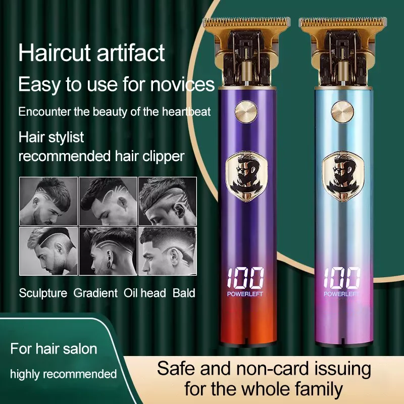 2021 USB Electric Hair Clippers Rechargeable Shaver Beard Trimmer Professional Men Hair Cutting Machine Beard Barber Hair Cut
2021 USB Electric Hair Clippers Rechargeable Shaver Beard Trimmer Professional Men Hair Cutting Machine Beard Barber Hair Cut