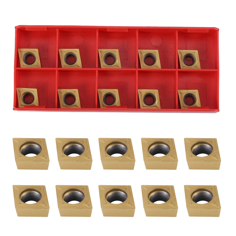 20pcs CCMT09T304 CCMT32.51 US735 Carbide Insert External Turning Tool Lathe Cnc Woodworking Tool Machinery Accessories
20pcs CCMT09T304 CCMT32.51 US735 Carbide Insert External Turning Tool Lathe Cnc Woodworking Tool Machinery Accessories