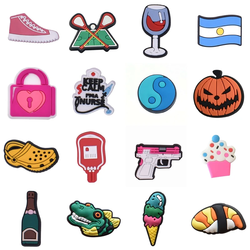 Women Charm Shoe Charms Accessories Decorations PVC Buckle Decorations for Crocs Wholesale Bulk Gifts Pins Shoes Accessories
Women Charm Shoe Charms Accessories Decorations PVC Buckle Decorations for Crocs Wholesale Bulk Gifts Pins Shoes Accessories