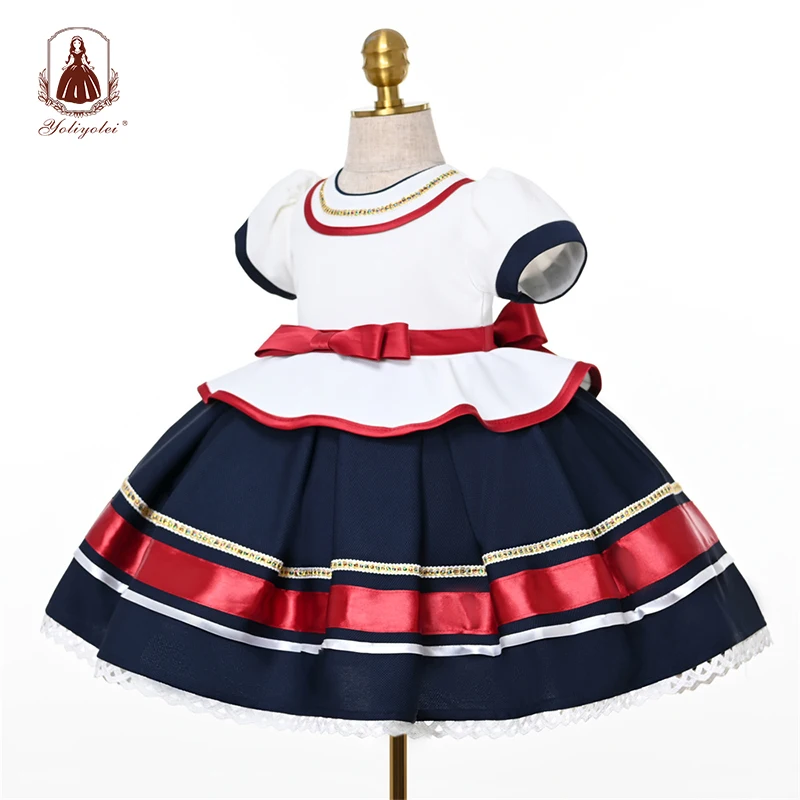 Лоскутное пушистое платье Yoliyolei, платье для девочки с коротким рукавом, 3 года, костюм эньканто, детские платья из полиэстера для девочек
Лоскутное пушистое платье Yoliyolei, платье для девочки с коротким рукавом, 3 года, костюм эньканто, детские платья из полиэстера для девочек