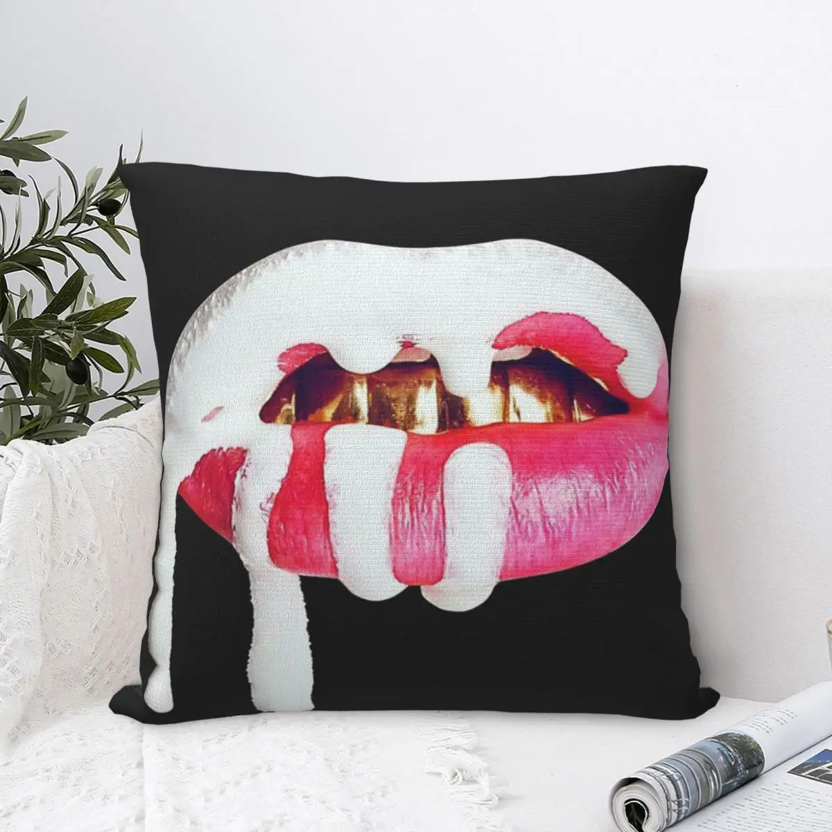 Kylie Cosmetics Lip Cartoon Pillow Cover Sofa Cushion Cover Printed Sofa Chair Pillow Cover Bed Pillow Cover Home
Kylie Cosmetics Lip Cartoon Pillow Cover Sofa Cushion Cover Printed Sofa Chair Pillow Cover Bed Pillow Cover Home