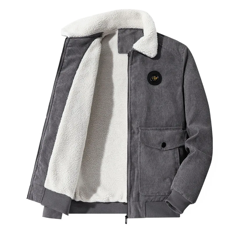 

Мужская теплая Вельветовая куртка, утепленная куртка в стиле хип-хоп, повседневная цветная куртка для подростков, уличная одежда, осень-зима 2023