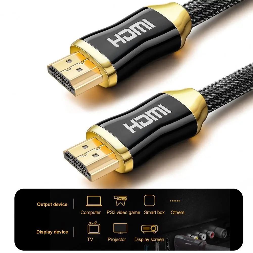 HDMI-compatible Video Cable Durable Sensitive Anti-winding Laptop TV Mini HDMI-compatible Data Cable PC Accessories
HDMI-compatible Video Cable Durable Sensitive Anti-winding Laptop TV Mini HDMI-compatible Data Cable PC Accessories