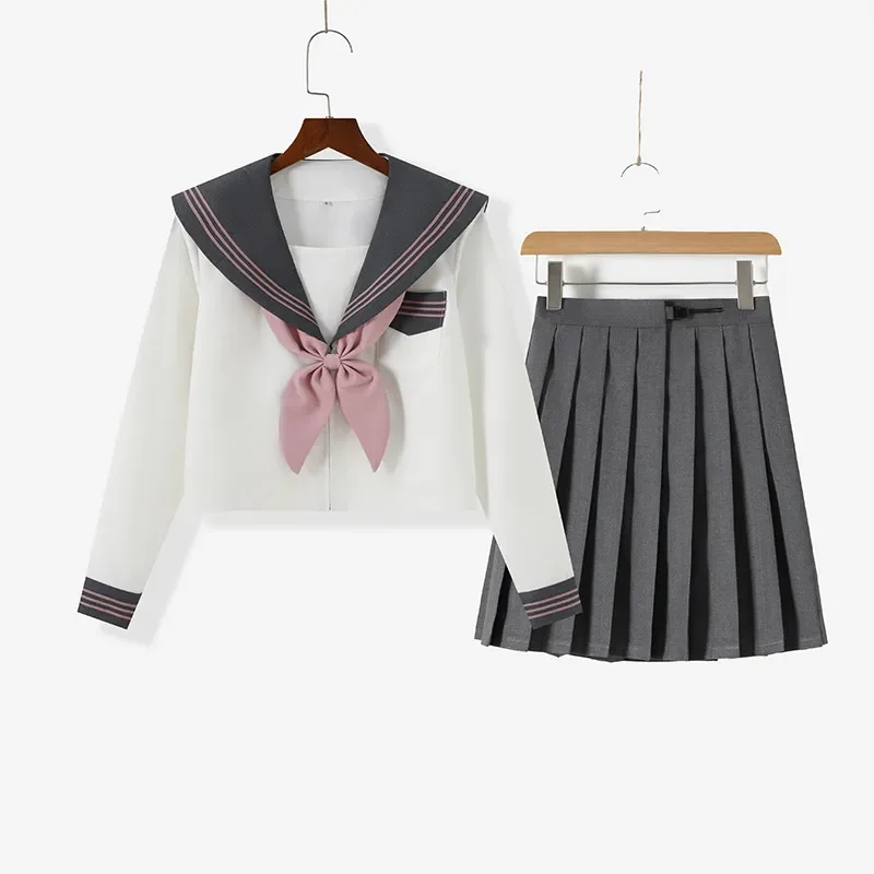 2023 School girl Uniform Japanese Class Sailor School Uniforms Students Clothes For Girls Anime COS Sailor Suit For Women S-3XL
2023 School girl Uniform Japanese Class Sailor School Uniforms Students Clothes For Girls Anime COS Sailor Suit For Women S-3XL