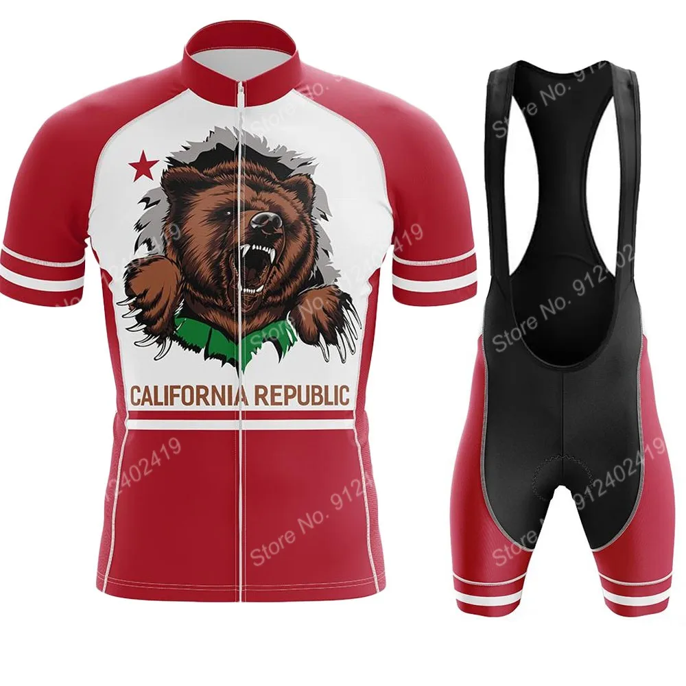 Cycling Jersey 2022 Set California Republic Summer Bicycle Clothing Road Bike Shirts Suit Bicycle Bib Shorts MTB Ropa Maillot
Cycling Jersey 2022 Set California Republic Summer Bicycle Clothing Road Bike Shirts Suit Bicycle Bib Shorts MTB Ropa Maillot