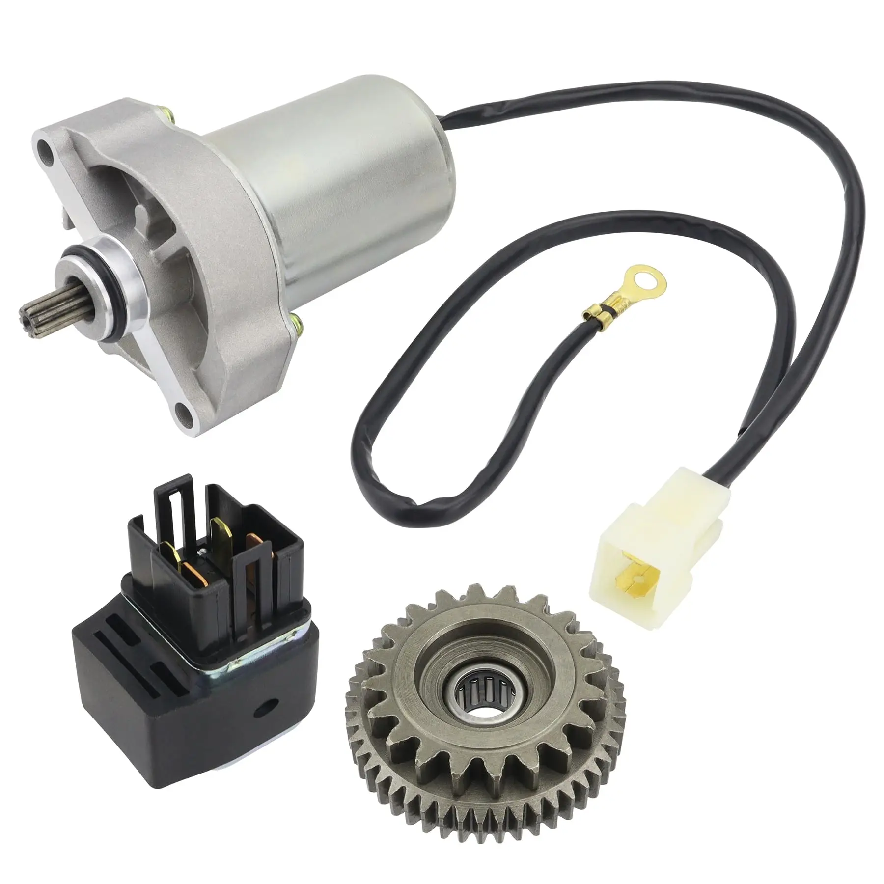 Комплект реле стартера для Polaris Sportsman 90 07-16 Outlaw 90 07-16 Sportsman 110 16-23 Outlaw 110 16-23 0453478 0454952 1962
Комплект реле стартера для Polaris Sportsman 90 07-16 Outlaw 90 07-16 Sportsman 110 16-23 Outlaw 110 16-23 0453478 0454952 1962