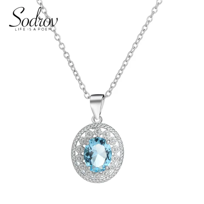 Jewelry Valentine's Day Gift Blue Zircon Clavicle Chain Necklace for Women Wholesale Free Shipping Chain Necklace
Jewelry Valentine's Day Gift Blue Zircon Clavicle Chain Necklace for Women Wholesale Free Shipping Chain Necklace