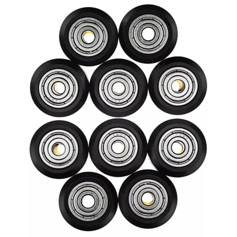 3D Printer Accessories V-Slot POM Material Large Pulley with Bearing 24mm 10 Pack
3D Printer Accessories V-Slot POM Material Large Pulley with Bearing 24mm 10 Pack