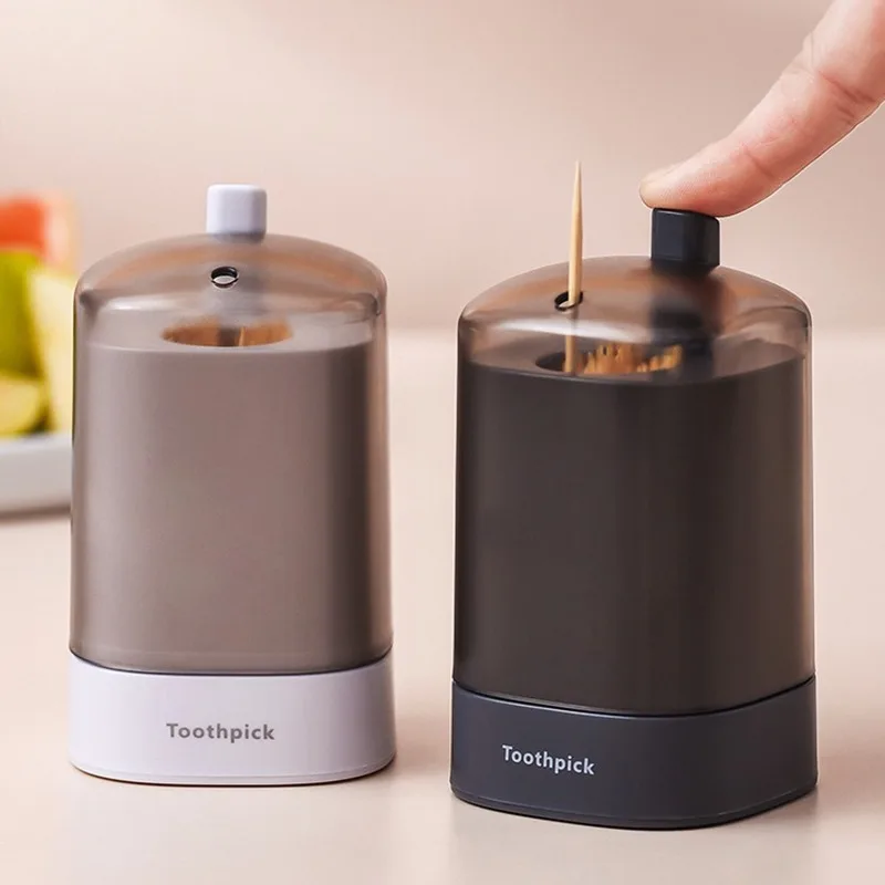 Home Automatic Pop-up Toothpick Box Home Living Room Dining Room Toothpick Storage Box Press Pop-up Portable Toothpick Box
Home Automatic Pop-up Toothpick Box Home Living Room Dining Room Toothpick Storage Box Press Pop-up Portable Toothpick Box