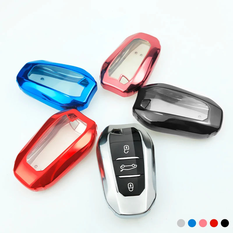 For Peugeot 2008 3008 5008 TPU Car Remote Key Case Full Cover Holder Shell Keychain Bag Car Styling Accessories Silver Red Soft
For Peugeot 2008 3008 5008 TPU Car Remote Key Case Full Cover Holder Shell Keychain Bag Car Styling Accessories Silver Red Soft