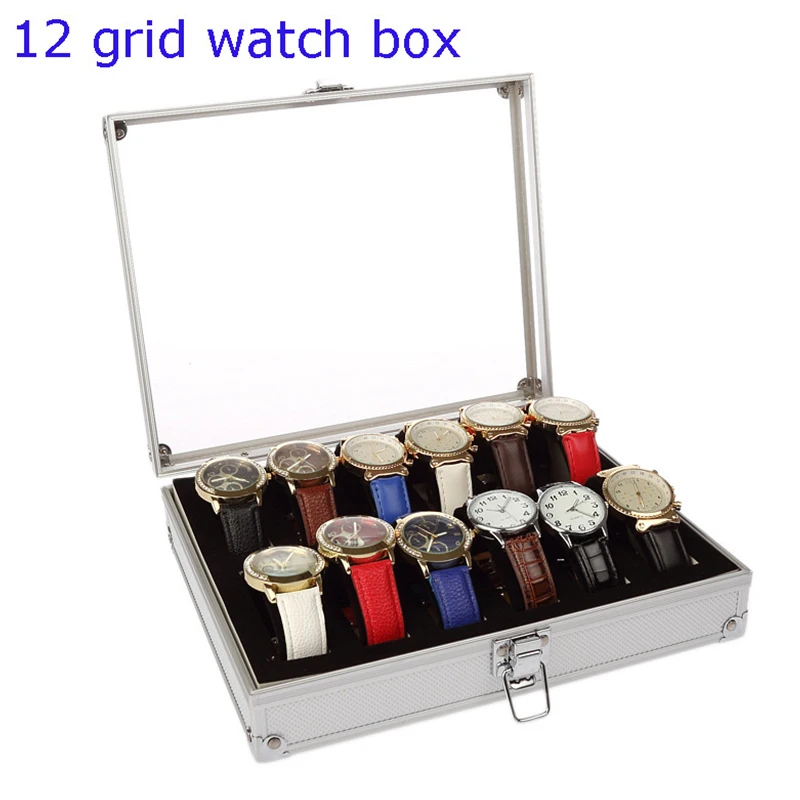 6/12 Grids Watch Box Wristwatch Display Case Durable Packaging Holder Jewelry Collection Storage Watch Organizer Box Watch Case
6/12 Grids Watch Box Wristwatch Display Case Durable Packaging Holder Jewelry Collection Storage Watch Organizer Box Watch Case