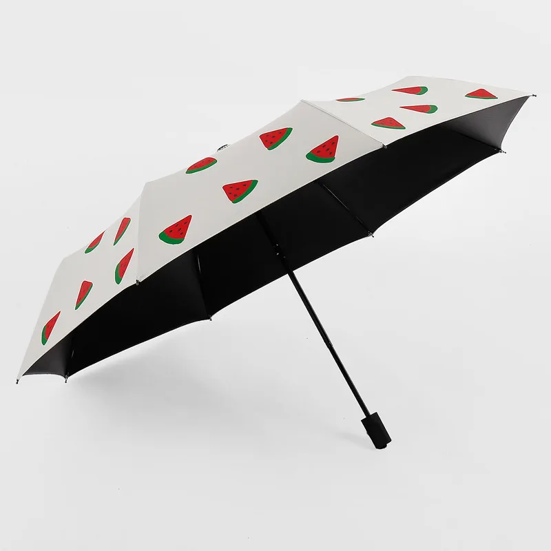 Watermelon, Cherry, Banana, Lemon Fruit Umbrella Triple Fold Vinyl Sun Umbrella Uv Sun UmbrellaHQ-1004
Watermelon, Cherry, Banana, Lemon Fruit Umbrella Triple Fold Vinyl Sun Umbrella Uv Sun UmbrellaHQ-1004