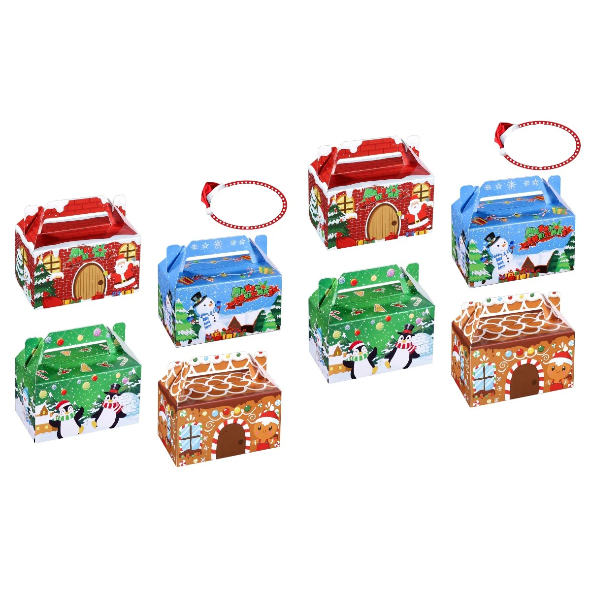 2pcs Hemoton 24pcs Christmas Treat Boxes Handy Paper Boxes Candies Baking Cupcake Muffin Biscuit Boxes Party Favor Holders
2pcs Hemoton 24pcs Christmas Treat Boxes Handy Paper Boxes Candies Baking Cupcake Muffin Biscuit Boxes Party Favor Holders