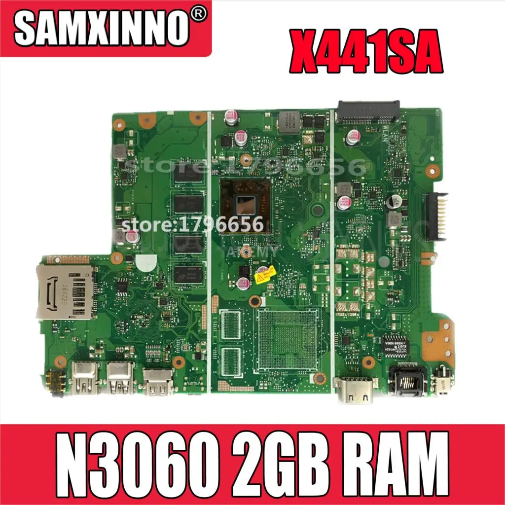 Материнская плата X441SA N3060 2 Гб ОЗУ для Asus X441SC X441S A441S материнская плата для ноутбука X441SA материнская плата X441SA тест материнской платы 100% ОК
Материнская плата X441SA N3060 2 Гб ОЗУ для Asus X441SC X441S A441S материнская плата для ноутбука X441SA материнская плата X441SA тест материнской платы 100% ОК