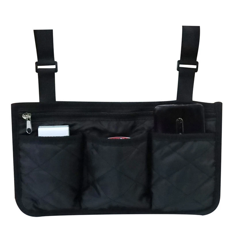 Waterproof Wheelchair Armrest Side Storage Bag for Most Wheels and Mobile Equipment Accessories
Waterproof Wheelchair Armrest Side Storage Bag for Most Wheels and Mobile Equipment Accessories