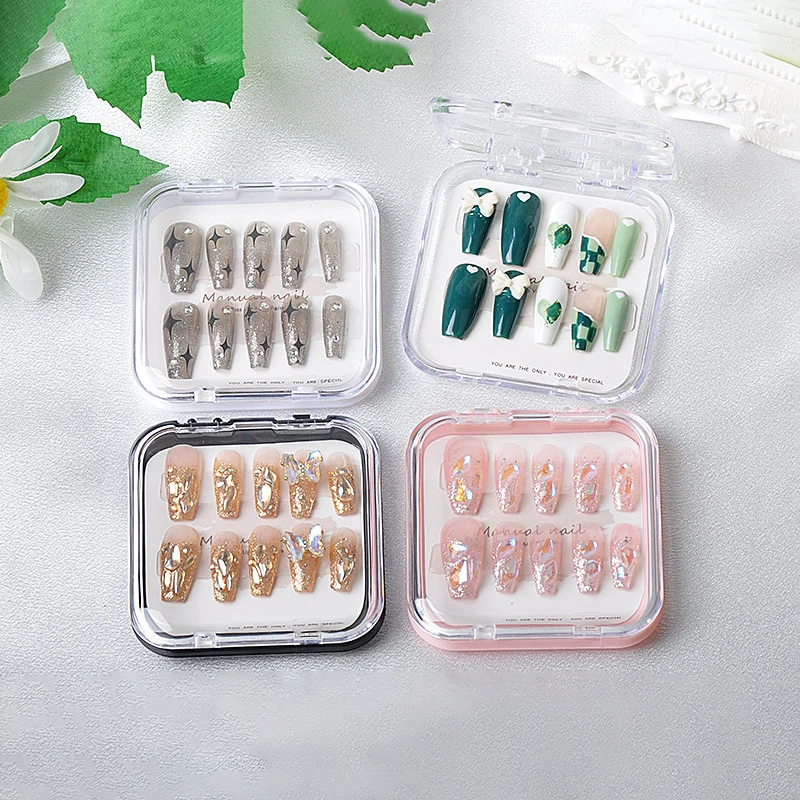 1PC Nail Art Organizer Transparent Plastic Packaging Box Nail Enhancement Storage Jewelry Necklace Display Gift Box
1PC Nail Art Organizer Transparent Plastic Packaging Box Nail Enhancement Storage Jewelry Necklace Display Gift Box