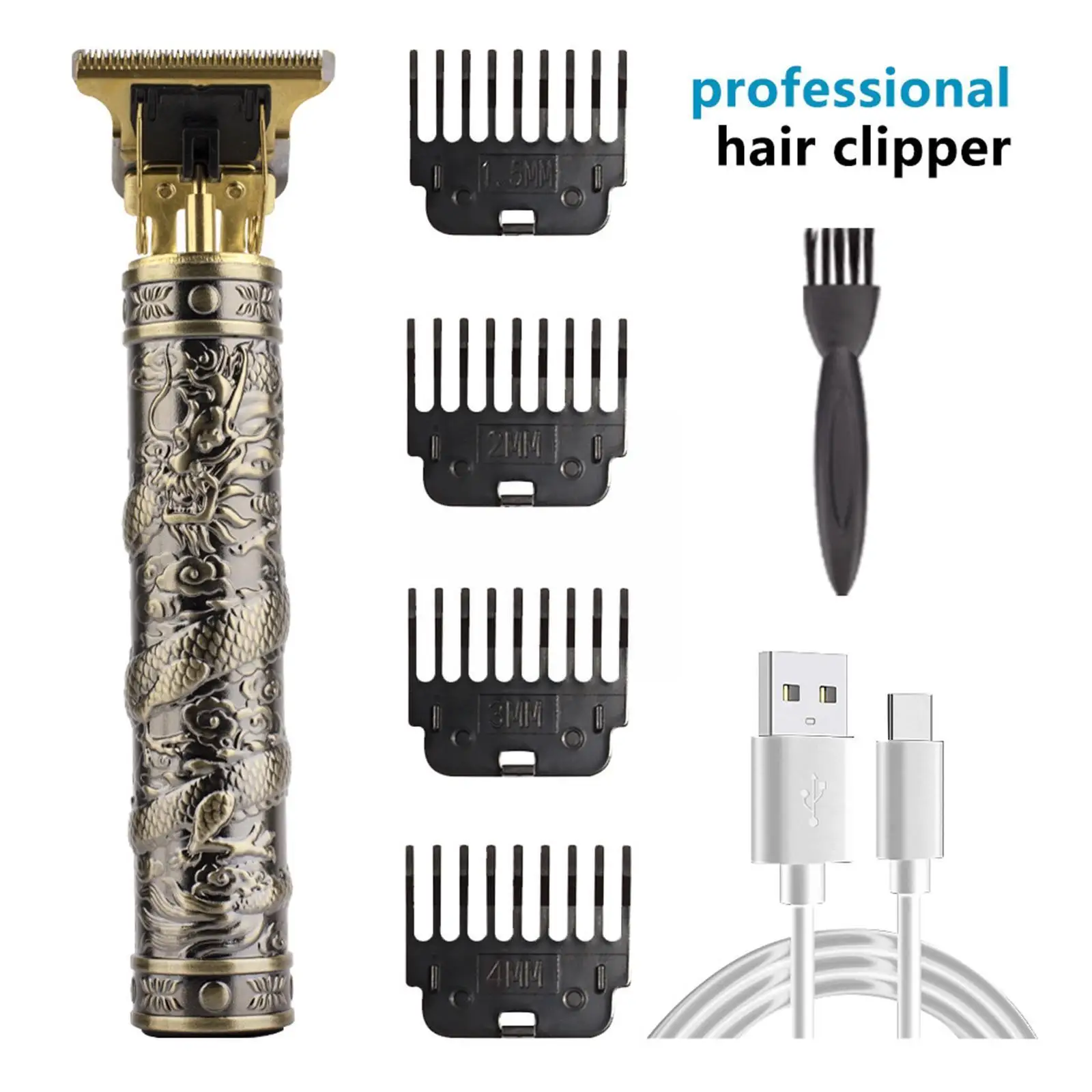 T9 USB Rechargeable Hairdresser Electric Push Oil Cutting Tool Electric Head Push Hairdresser Carving Shaving Q2Q7
T9 USB Rechargeable Hairdresser Electric Push Oil Cutting Tool Electric Head Push Hairdresser Carving Shaving Q2Q7