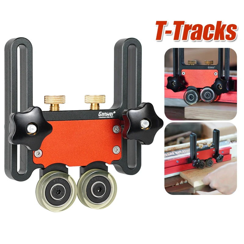 Woodworking Saw Table Pressing Feeder Guider Aluminum Alloy Bearing Roller Feeder T-Tracks Bearing Wheel Pressing Feeder Tools
Woodworking Saw Table Pressing Feeder Guider Aluminum Alloy Bearing Roller Feeder T-Tracks Bearing Wheel Pressing Feeder Tools