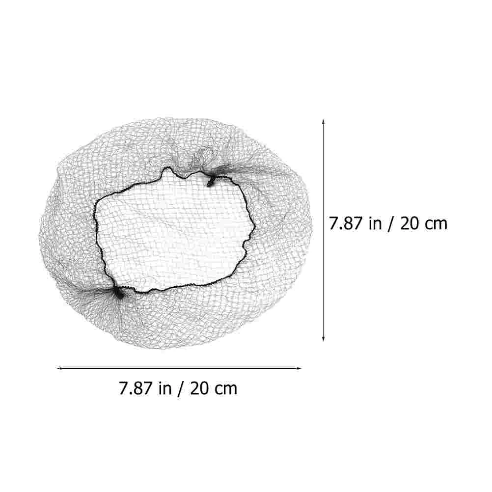

Черная невидимая эластичная сетка для волос, растягивающаяся нейлоновая сетка для волос для упаковки волос и парика, женский головной убор, аксессуары для волос