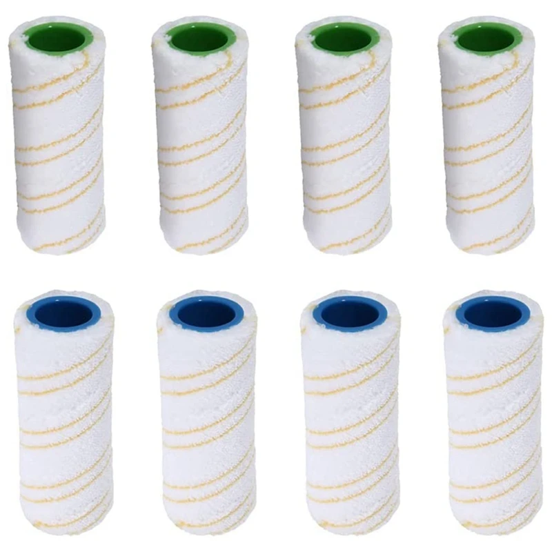 8Pcs Microfiber Roller Brush Replacement Roller Set For Karcher FC3 FC3D FC5 FC7 Cordless Floor Cleaner
8Pcs Microfiber Roller Brush Replacement Roller Set For Karcher FC3 FC3D FC5 FC7 Cordless Floor Cleaner
