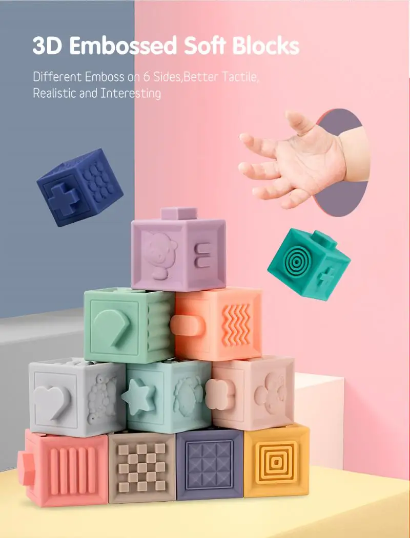 2 Styles Baby Puzzle Soft Rubber Multi-texture Baby Toy Massage Sensory Touch Suit Baby Spray Water Hand Grip Toy Hot Sale
2 Styles Baby Puzzle Soft Rubber Multi-texture Baby Toy Massage Sensory Touch Suit Baby Spray Water Hand Grip Toy Hot Sale