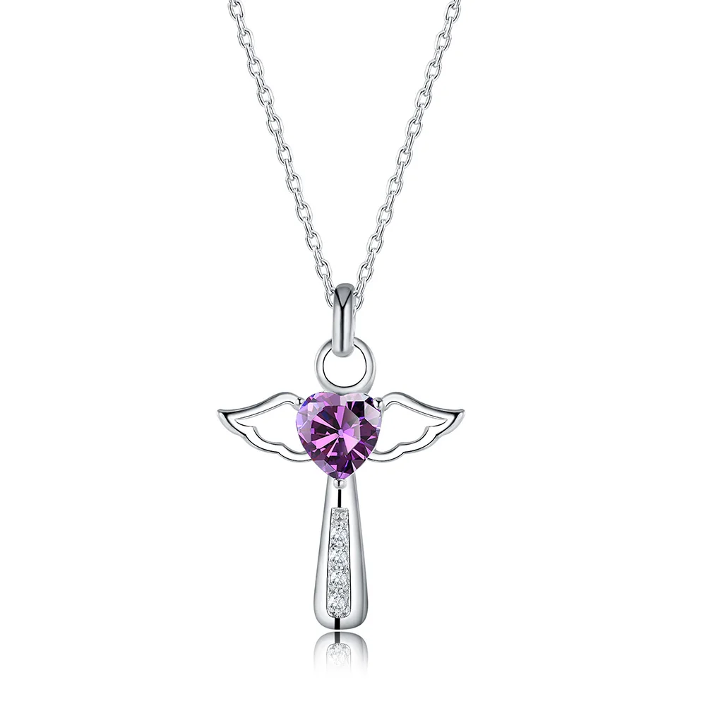 925 Sterling Silver Necklaces Cross Pendant & Necklace Fine Jewelry Double Angel Wings Heart Zirconia Pendant Necklace Jewelry
925 Sterling Silver Necklaces Cross Pendant & Necklace Fine Jewelry Double Angel Wings Heart Zirconia Pendant Necklace Jewelry
