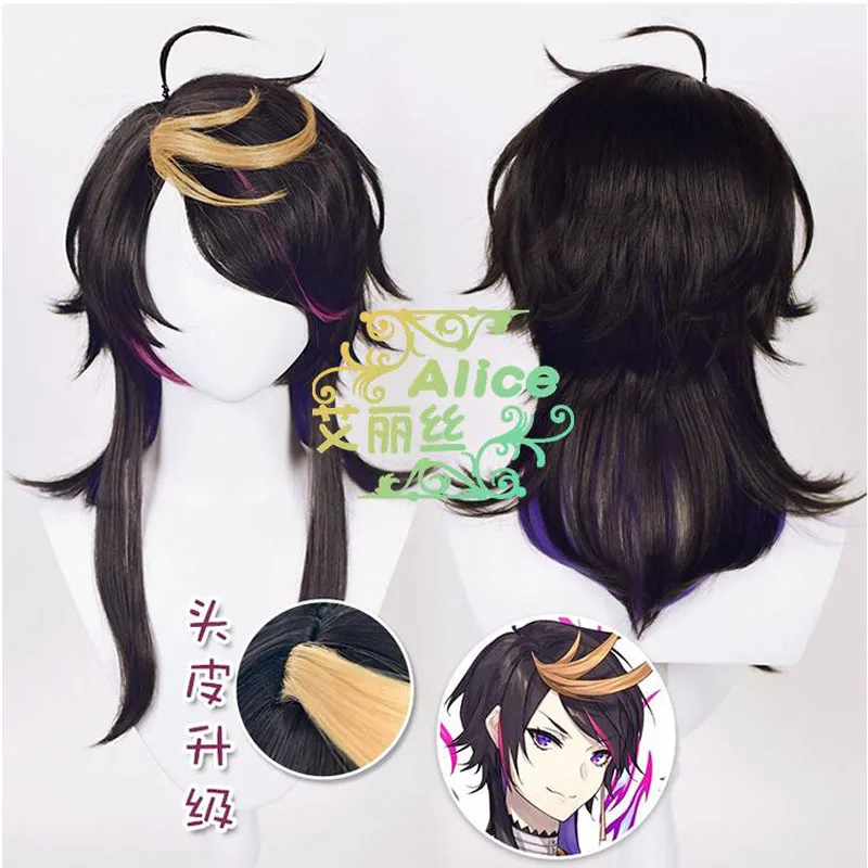 Vtuber NIJISANJI Cosplay Wig Shu Yamino Mysta Rias Vox Akuma Hair Luxiem 2022 NEW Idol Black Mixed Pink Goden for Adult
Vtuber NIJISANJI Cosplay Wig Shu Yamino Mysta Rias Vox Akuma Hair Luxiem 2022 NEW Idol Black Mixed Pink Goden for Adult