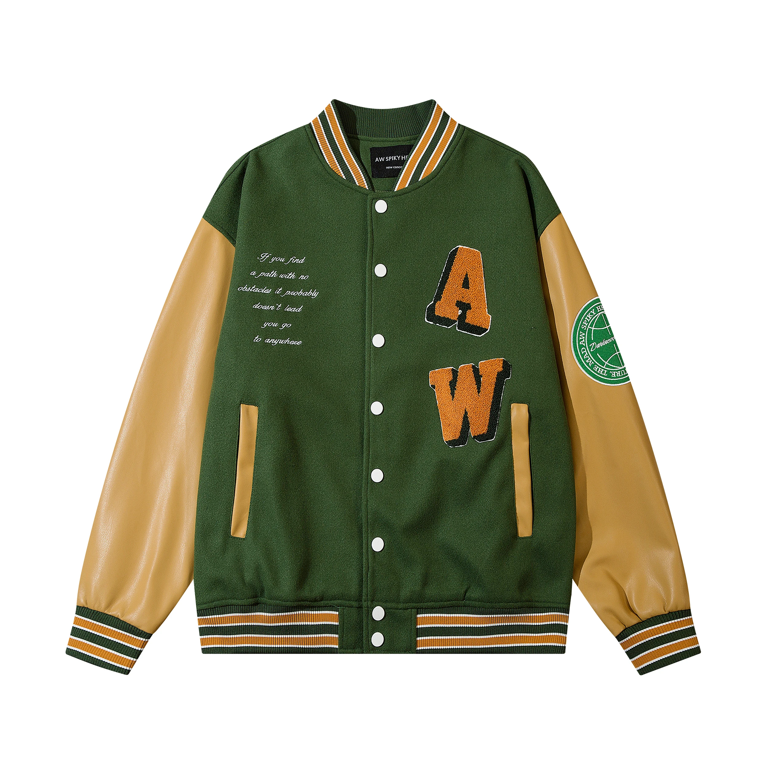 Autumn Jacket Man Hip Hop Embroid Letterman Jacket 2022 Men's Patchwork Bomber Shirt Unisex Women's Baseball Varsity Coat Street
Autumn Jacket Man Hip Hop Embroid Letterman Jacket 2022 Men's Patchwork Bomber Shirt Unisex Women's Baseball Varsity Coat Street