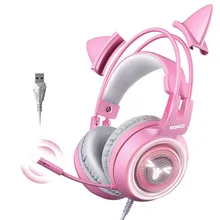 G951PINK headset 7.1 channel BT Kitty Edition-Bluetooth Wireless Gaming Headset headset anchor e-sports game pink headset