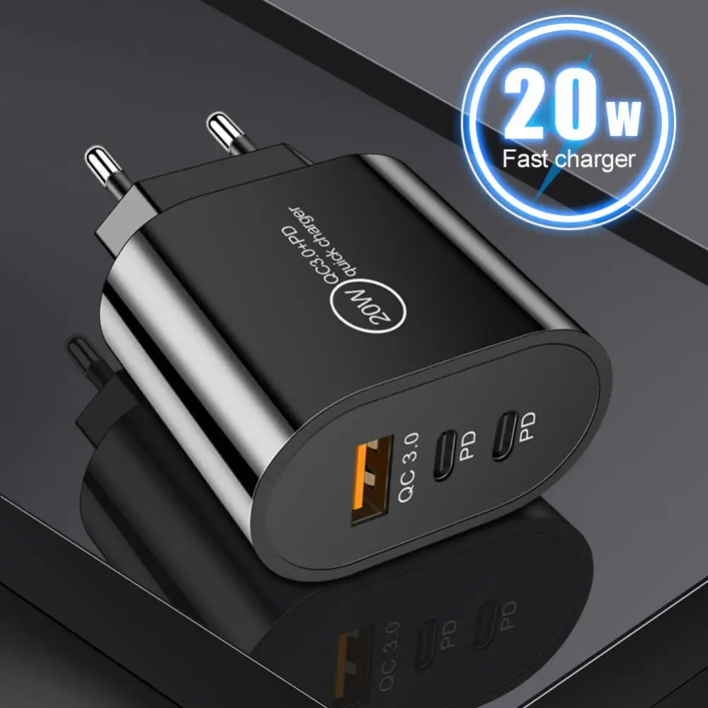 For Travel Cell Phone Tablet Charger Us Eu Plug Usb Type C Fast Charging Pd Usb C Charger Portable Usb 2pd Phone Accessories
For Travel Cell Phone Tablet Charger Us Eu Plug Usb Type C Fast Charging Pd Usb C Charger Portable Usb 2pd Phone Accessories