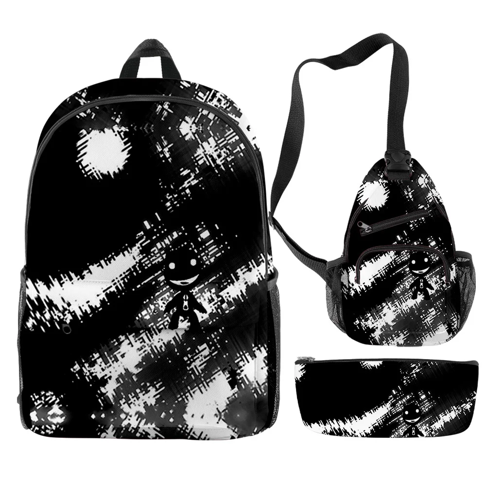 Creative Fashion Funny Sackboy Game 3D Print 3pcs/Set pupil School Bags Trendy Travel Laptop Backpack Chest Bag Pencil Case
Creative Fashion Funny Sackboy Game 3D Print 3pcs/Set pupil School Bags Trendy Travel Laptop Backpack Chest Bag Pencil Case