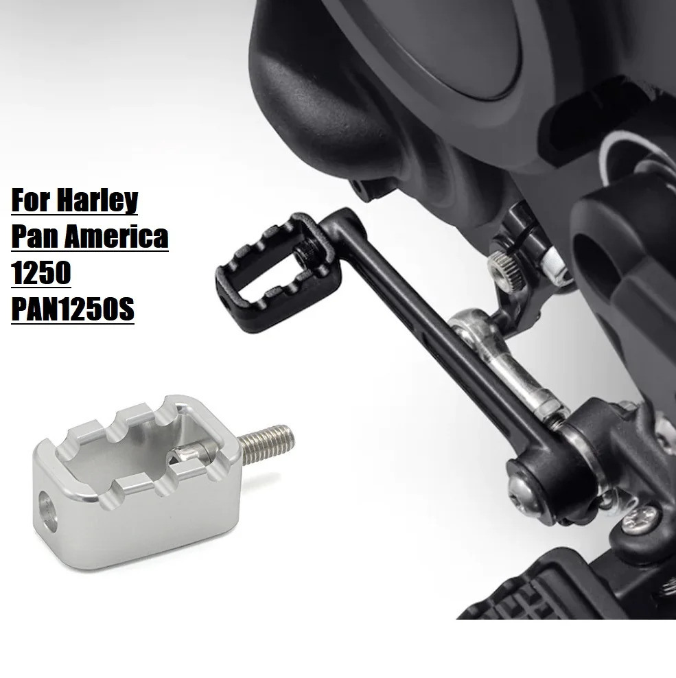 

Хромированные рычаги переключения передач на каблуке, педальные колышки для Harley Touring FL softail Fatboy street road king electra glide FLHX FLHR F