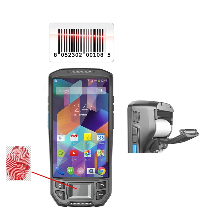 4G LET data collector nfc handheld terminal Android digital personal fingerprint reader device biometric fingerprint scanner
4G LET data collector nfc handheld terminal Android digital personal fingerprint reader device biometric fingerprint scanner