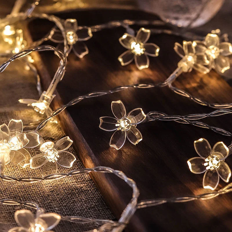 LED Cherry Blossom Light String Twinkle Garlands USB/Battery Christmas Lamps Holiday Xmas Party Wedding Fairy Lights Decoration
LED Cherry Blossom Light String Twinkle Garlands USB/Battery Christmas Lamps Holiday Xmas Party Wedding Fairy Lights Decoration