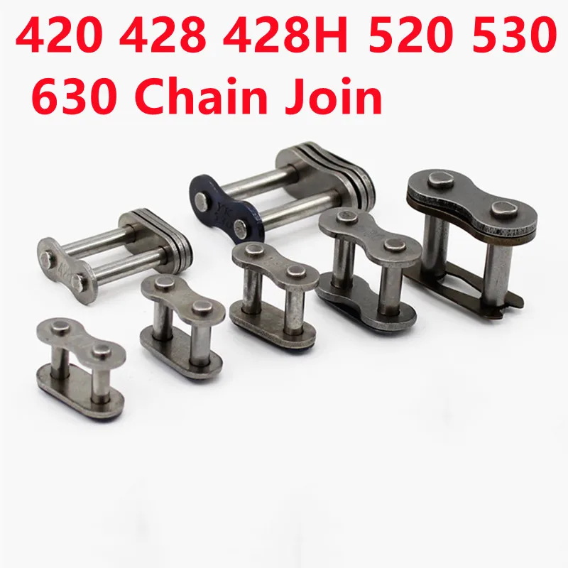 420 428 428H 520 530 630 Chain Motorcycle Drive Chain Single Double Row Chain Buckle Ring Link Chain Connector Join
420 428 428H 520 530 630 Chain Motorcycle Drive Chain Single Double Row Chain Buckle Ring Link Chain Connector Join