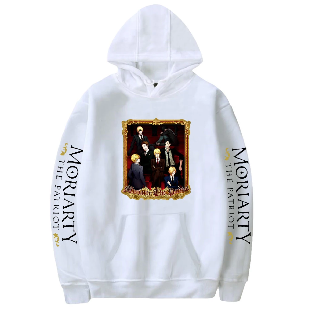 2022 Moriarty the Patriot Hoodie Casual Long Sleeve Anime Tracksuit Men Womens Pullover Harajuku Loose Sweatshirt Clothes
2022 Moriarty the Patriot Hoodie Casual Long Sleeve Anime Tracksuit Men Womens Pullover Harajuku Loose Sweatshirt Clothes