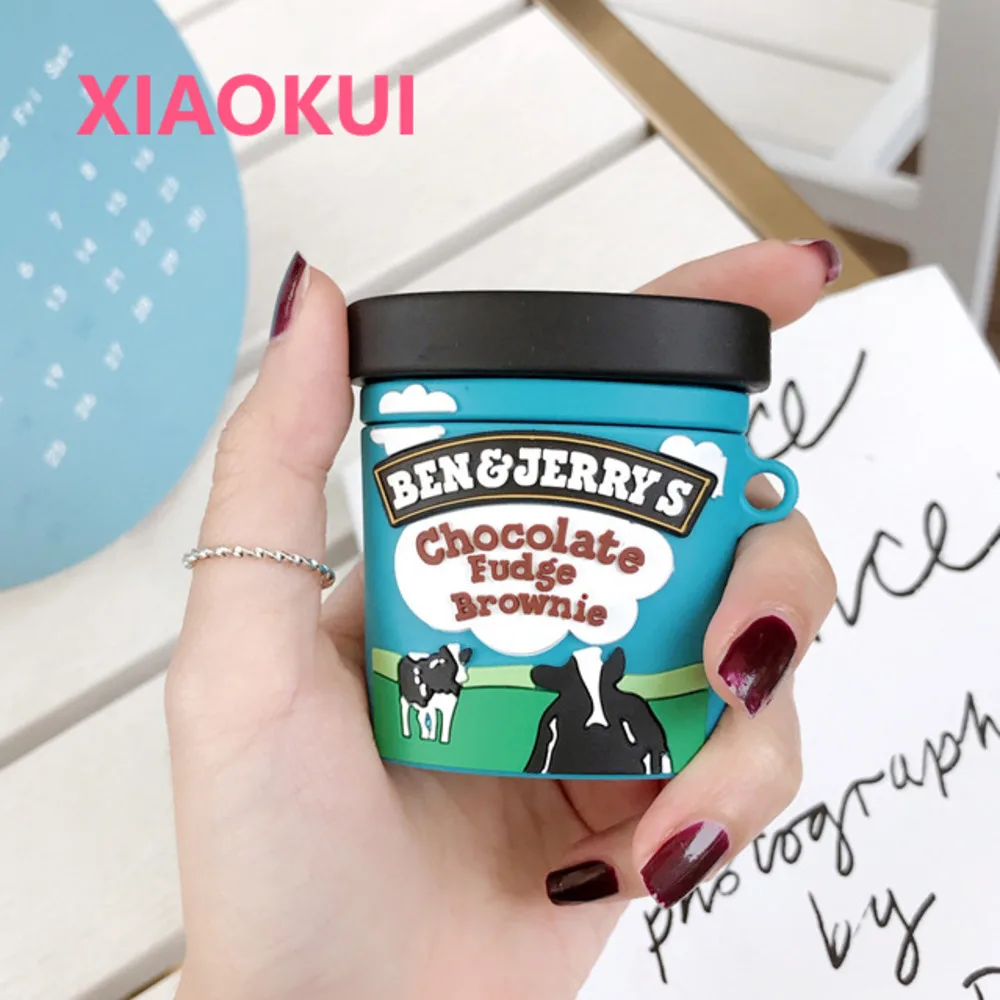 3D Milk Ice Cream Cup Silicone Soft Cases For Apple Airpods 1 2 Pro Air pods Shockproof Earphone Cover Protection Headphone Case
3D Milk Ice Cream Cup Silicone Soft Cases For Apple Airpods 1 2 Pro Air pods Shockproof Earphone Cover Protection Headphone Case