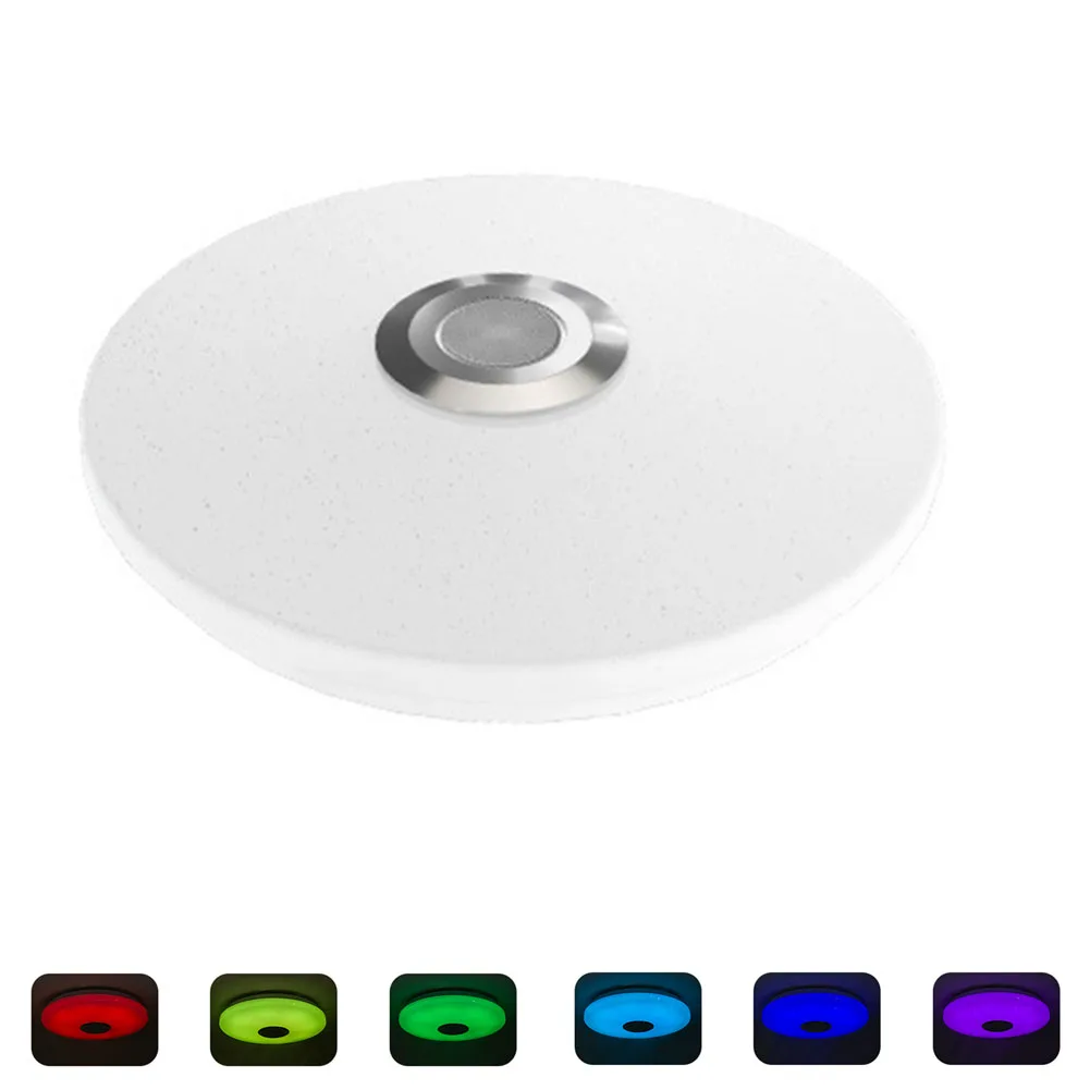 68LED Ceiling Lamp Circular Music Atmosphere Light Smart Bluetooth Remote Connection Change Colors Brightness Indoor Lighting
68LED Ceiling Lamp Circular Music Atmosphere Light Smart Bluetooth Remote Connection Change Colors Brightness Indoor Lighting