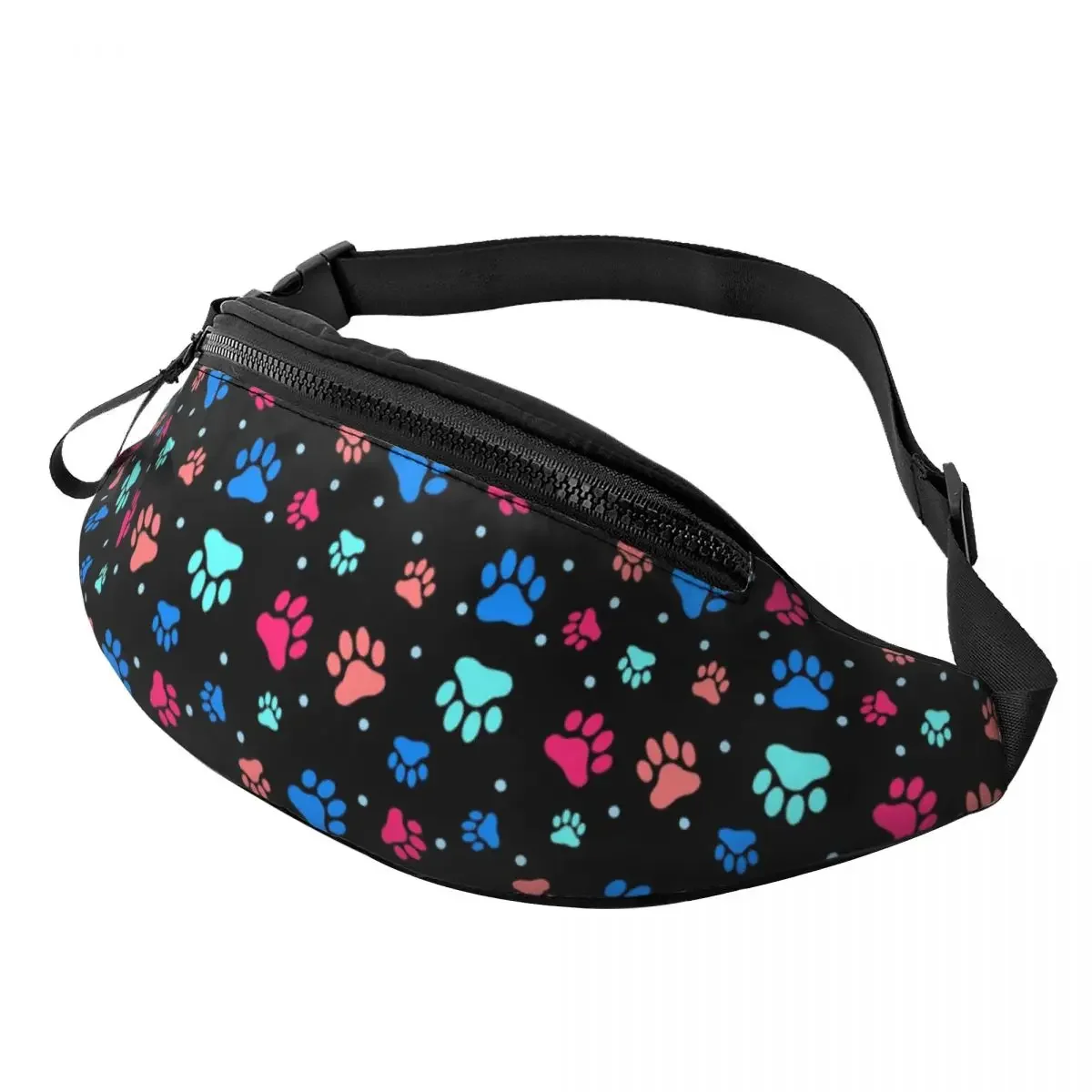 Personalized Color Dog Paw Prints Fanny Pack for Men Women Fashion Crossbody Waist Bag Travel Hiking Phone Money Pouch
Personalized Color Dog Paw Prints Fanny Pack for Men Women Fashion Crossbody Waist Bag Travel Hiking Phone Money Pouch