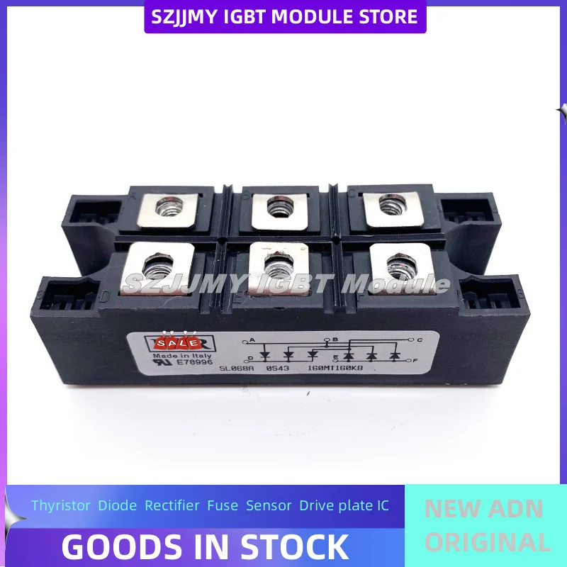 SZJJMY IGBT Module 160MT120KB 160MT140KB 160MT160KB 160MT180KB FREE SHIPPING NEW AND ORIGINAL In Stock Quality Assurance
SZJJMY IGBT Module 160MT120KB 160MT140KB 160MT160KB 160MT180KB FREE SHIPPING NEW AND ORIGINAL In Stock Quality Assurance