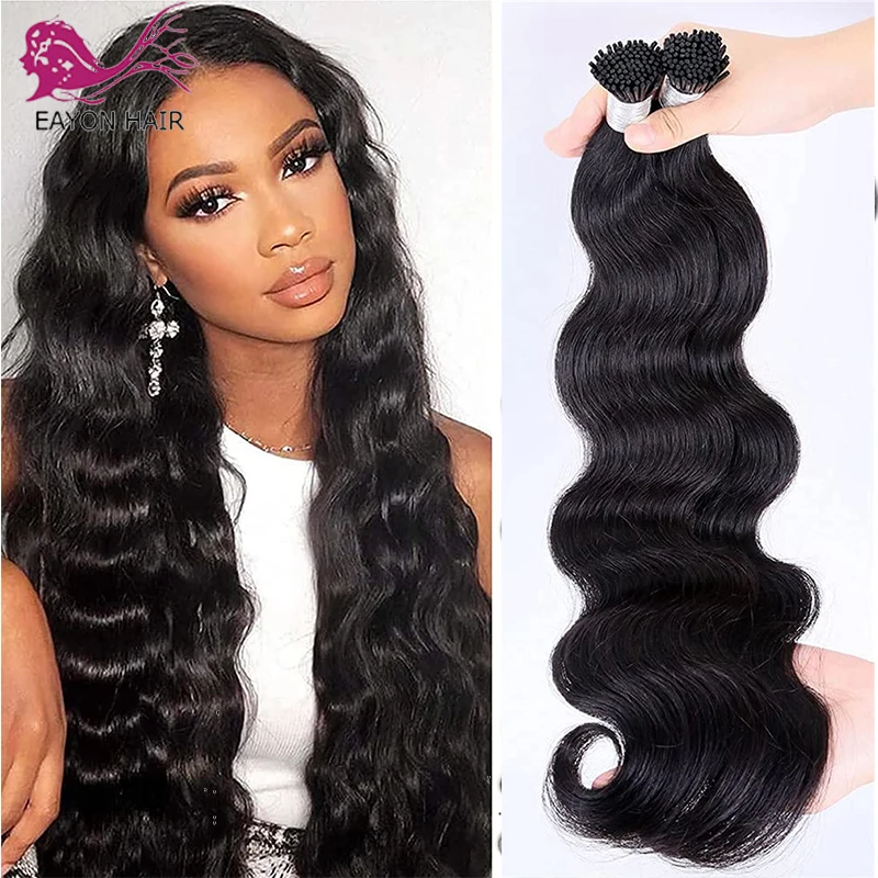 Brazilian Body Wave I Tip Human Hair Extensions Remy Fusion Pre Bonded Natual Color 100 Strand/pc For Women
Brazilian Body Wave I Tip Human Hair Extensions Remy Fusion Pre Bonded Natual Color 100 Strand/pc For Women