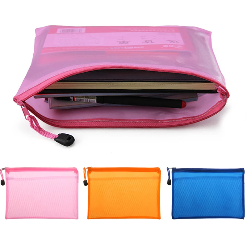 1pc Document Bag Folder for documents Capacity A4/A5 Zipper File Pocket Storage Organizer Office School Supply Waterproof
1pc Document Bag Folder for documents Capacity A4/A5 Zipper File Pocket Storage Organizer Office School Supply Waterproof