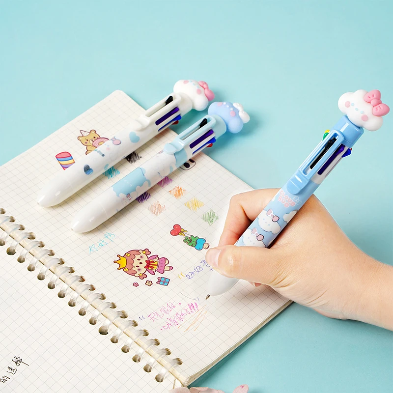 Kawaii Cute Cloud Cartoon Chunky Ballpoint Pens 8 Colors School Office Supply Stationery Multicolored Pens Colorful Refill
Kawaii Cute Cloud Cartoon Chunky Ballpoint Pens 8 Colors School Office Supply Stationery Multicolored Pens Colorful Refill