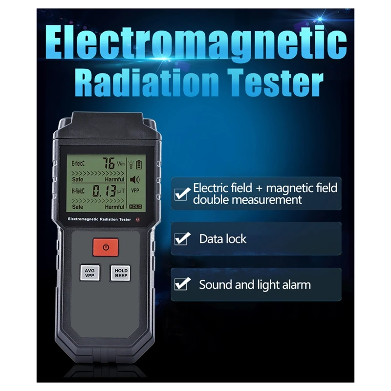 Nuclear Radiation Detector Electromagnetic Radiation Tester Household Outdoor Nuclear Radiation Tester
Nuclear Radiation Detector Electromagnetic Radiation Tester Household Outdoor Nuclear Radiation Tester