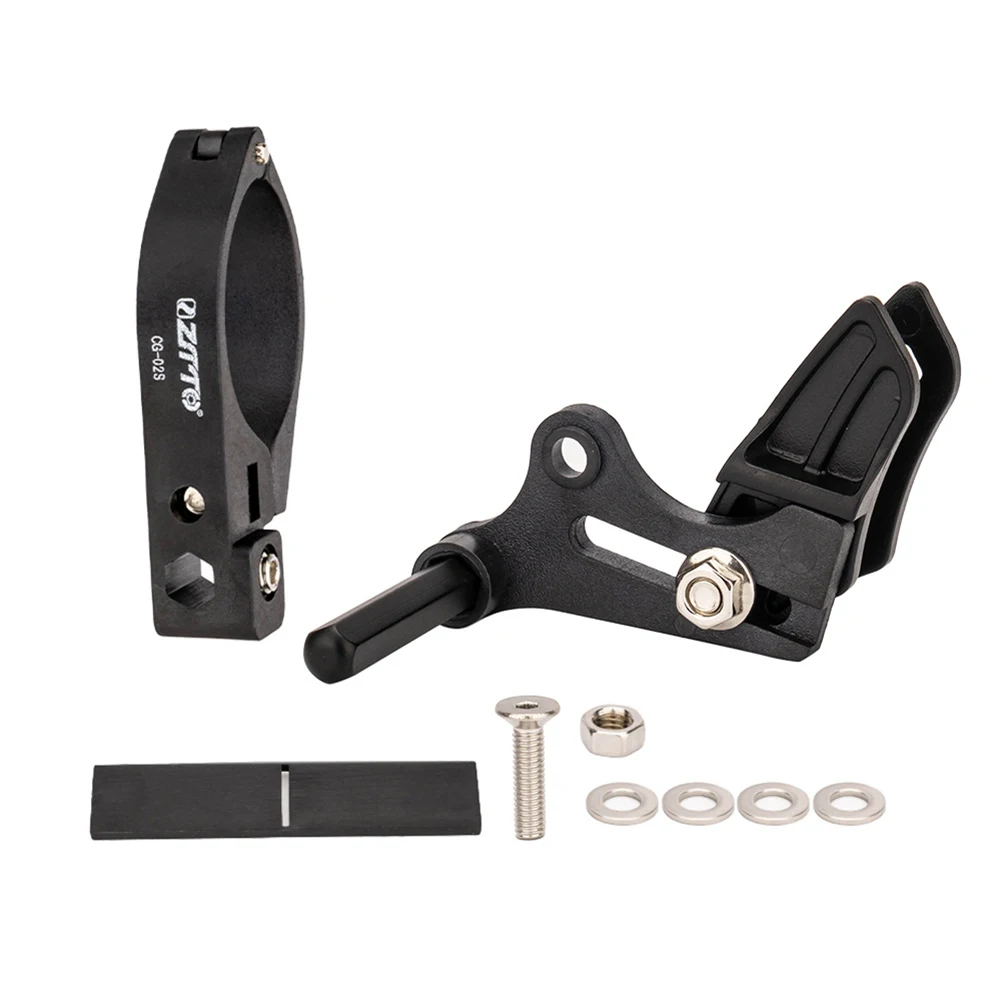 High Quality Chain Guide Protector Protector 12*10*5cm 1set Aluminum Alloy Black Burr-free Single Disc Sprocket
High Quality Chain Guide Protector Protector 12*10*5cm 1set Aluminum Alloy Black Burr-free Single Disc Sprocket