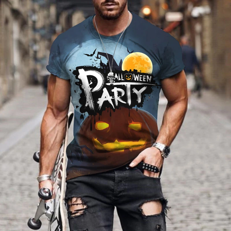 2022 Men's Print Trend Fashion Loose T-Shirt Summer Sports, Casual, Handsome Personality Pattern Round Neck Short Sleeve Shirt
2022 Men's Print Trend Fashion Loose T-Shirt Summer Sports, Casual, Handsome Personality Pattern Round Neck Short Sleeve Shirt